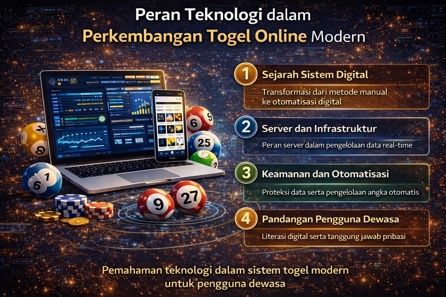 Peran Teknologi dalam Perkembangan Togel Online Modern