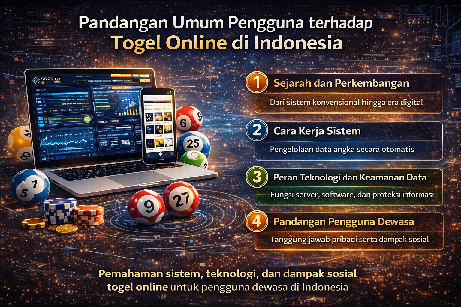 Pandangan Umum Pengguna terhadap Togel Online di Indonesia